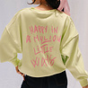 SHERA sweat vert citron SHERA sweat vert citron