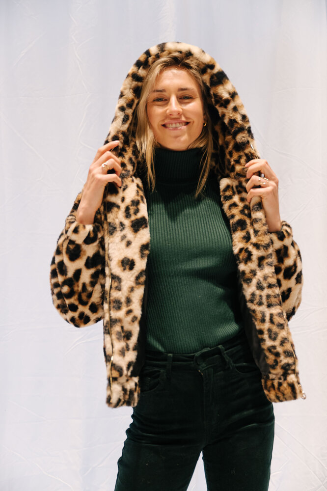 SAVANIA veste léopard SAVANIA veste léopard