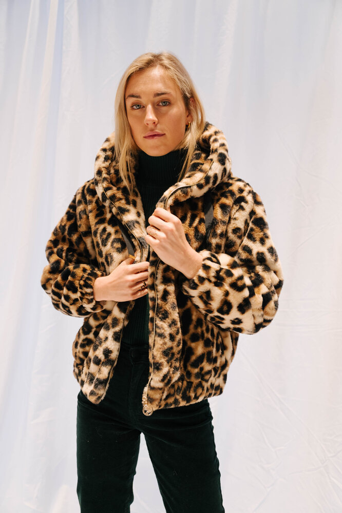 SAVANIA veste léopard SAVANIA veste léopard
