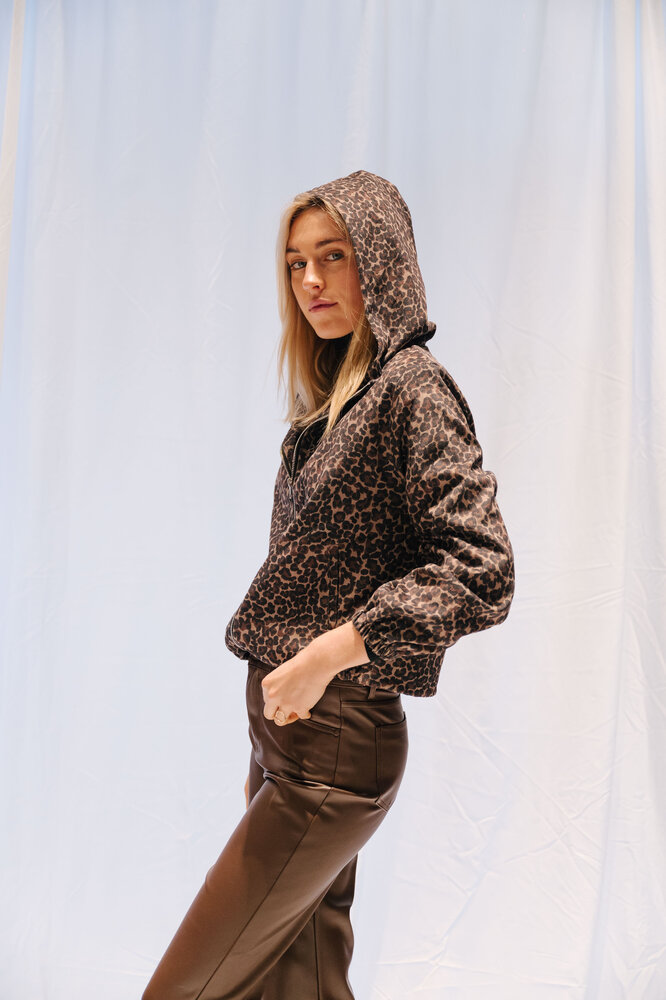 AMALENA veste léopard AMALENA veste léopard