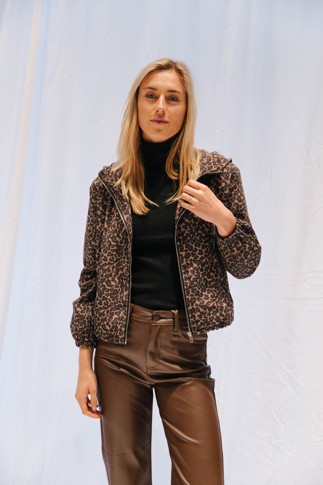 AMALENA veste léopard AMALENA veste léopard