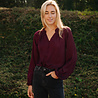 SANDRA chemisier bordeaux SANDRA chemisier bordeaux