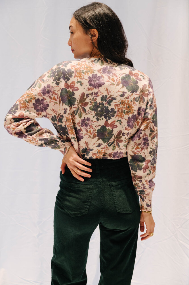 AVA pantalon en velours vert AVA pantalon en velours vert