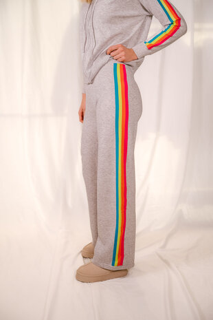 CALI  pantalon gris arc en ciel CALI  pantalon gris arc en ciel