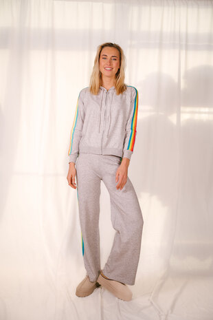 CALI  pantalon gris arc en ciel CALI  pantalon gris arc en ciel