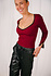 SELMA blouse bordeaux