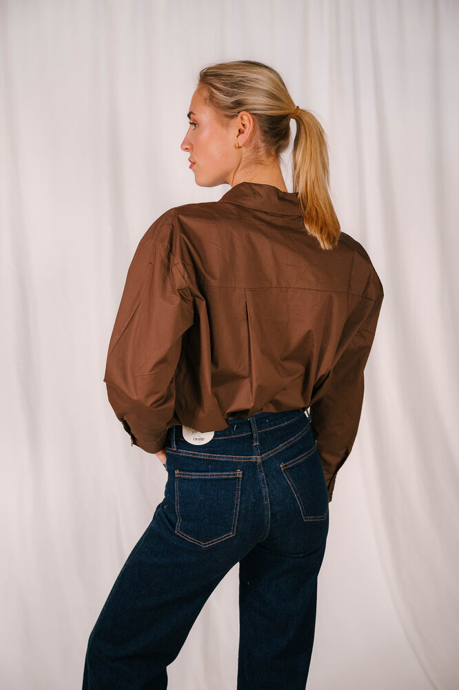 ALIMA chemisier choco ALIMA chemisier choco