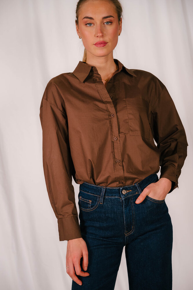 ALIMA chemisier choco ALIMA chemisier choco