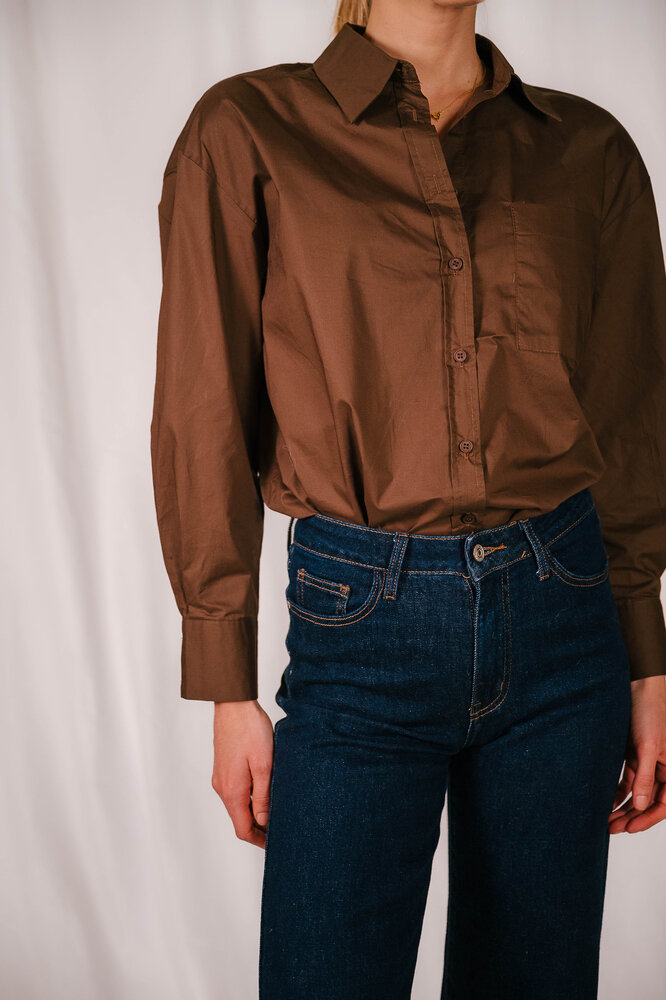 ALIMA chemisier choco ALIMA chemisier choco