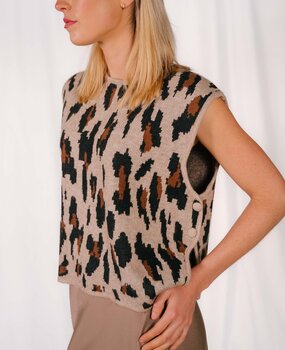 LEONINE blouse leopard