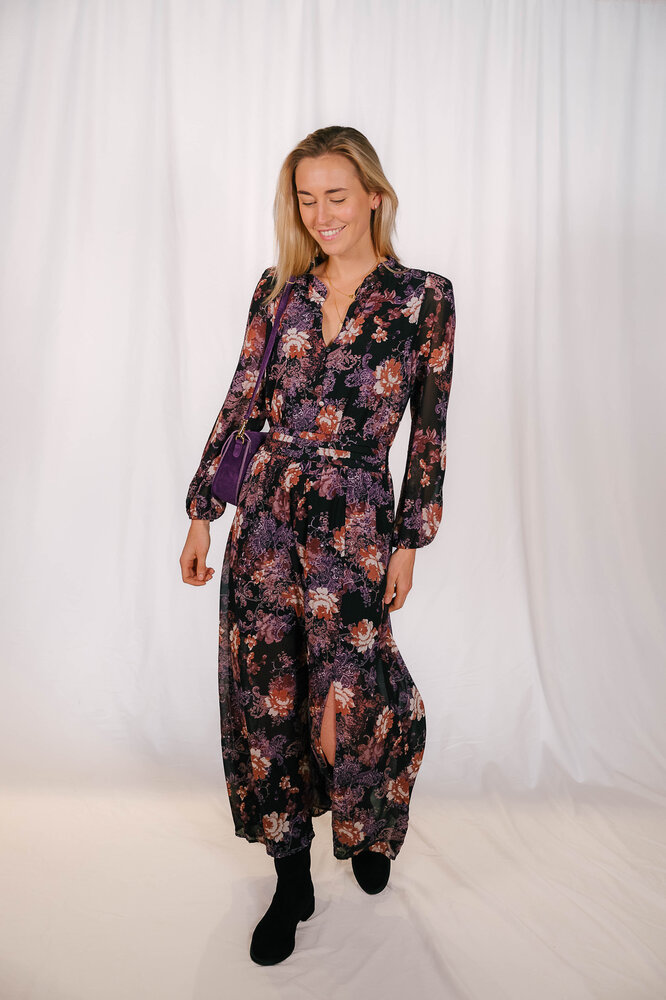 MILINA robe a fleurs MILINA robe a fleurs