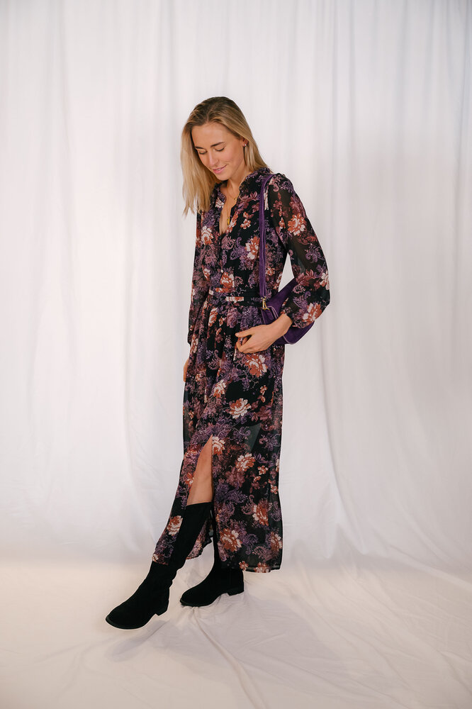 MILINA robe a fleurs MILINA robe a fleurs