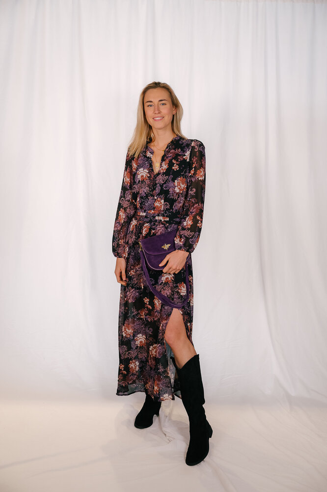 MILINA robe a fleurs MILINA robe a fleurs