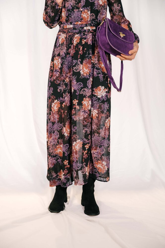 MILINA robe a fleurs MILINA robe a fleurs