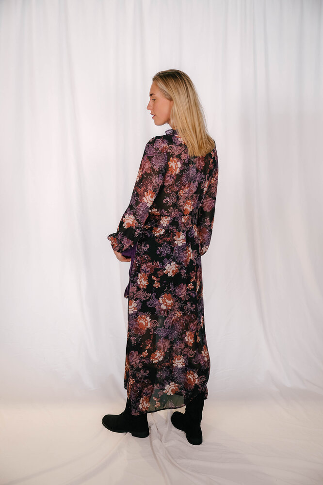 MILINA robe a fleurs MILINA robe a fleurs