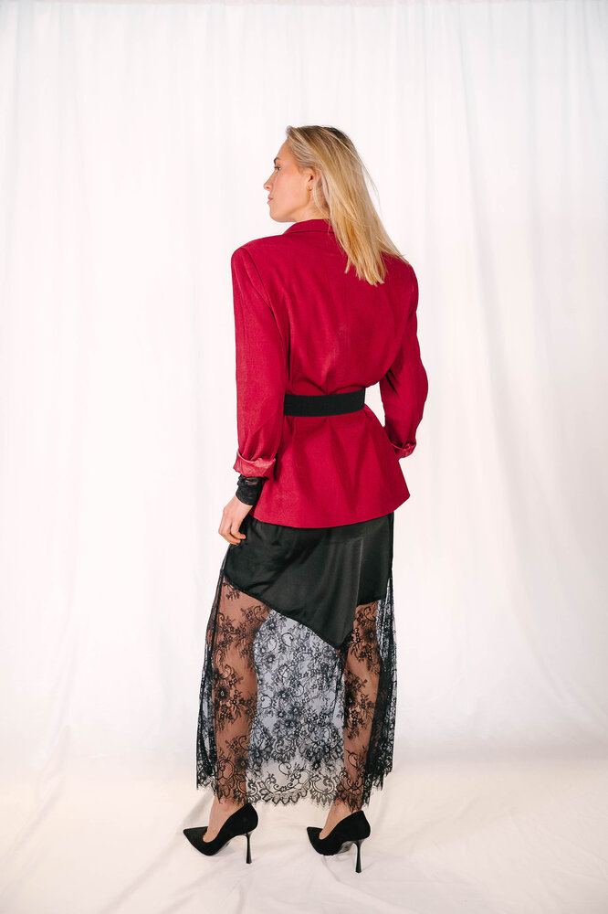 AIMA jupe noire dentelle AIMA jupe noire dentelle