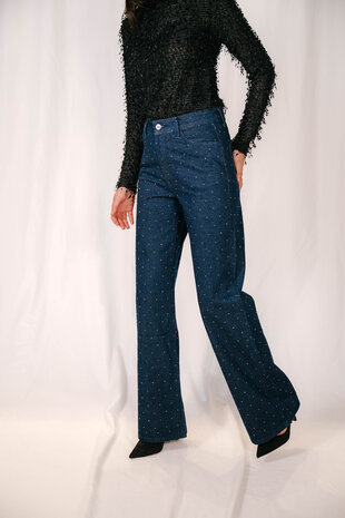 LUXOR jean à strass