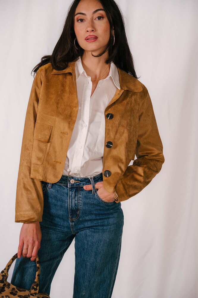 JINDA veste camel JINDA veste camel