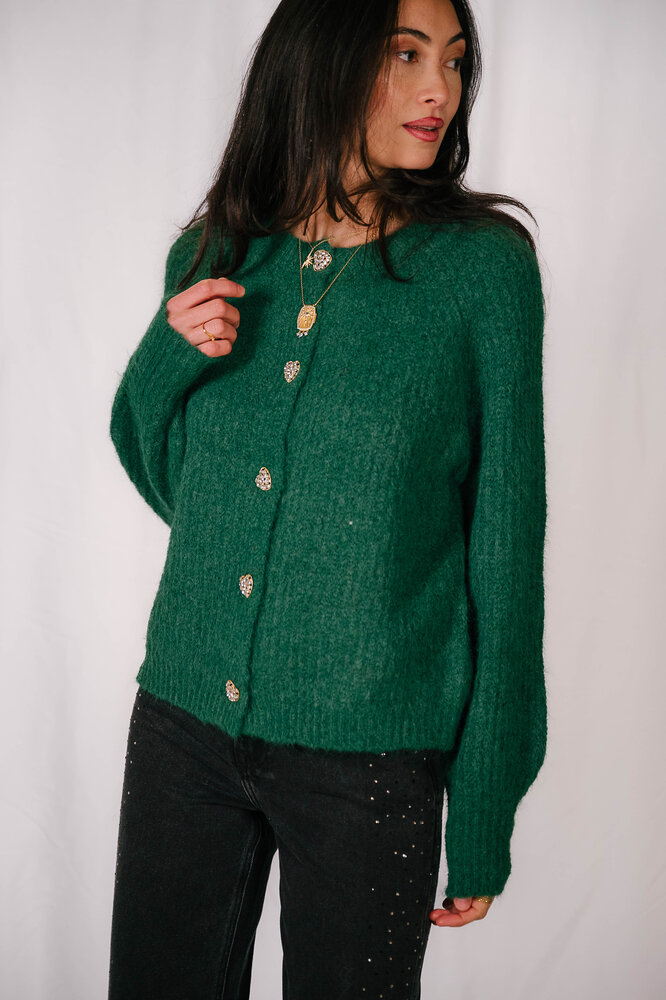 NOAH gilet vert sapin NOAH gilet vert sapin