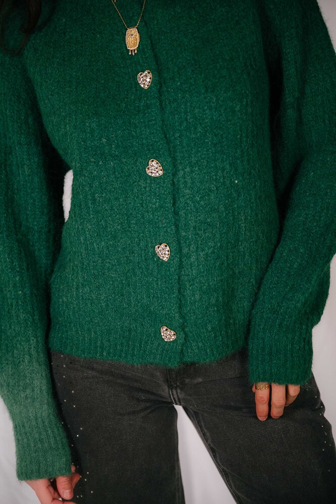 NOAH gilet vert sapin NOAH gilet vert sapin