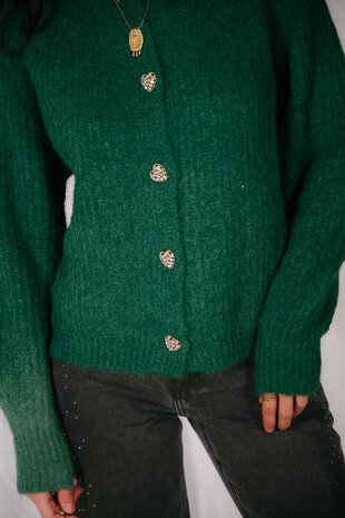NOAH gilet vert sapin NOAH gilet vert sapin