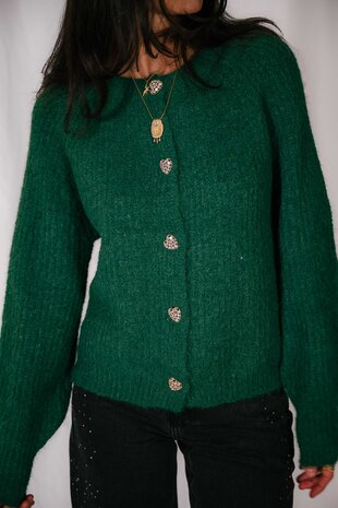 NOAH gilet vert sapin NOAH gilet vert sapin