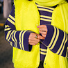 AMERICAN VINTAGE ZINA écharpe jaune fluo AMERICAN VINTAGE ZINA écharpe jaune fluo