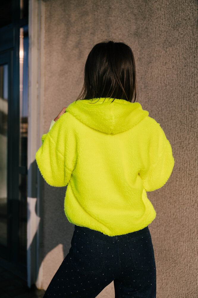 AMERICAN VINTAGE HOK veste jaune fluo