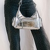 THE KOOPLES AMELIA sac argenté THE KOOPLES AMELIA sac argenté