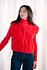 YELENE veste sans manches rouge YELENE veste sans manches rouge