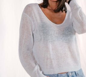 AMERICAN VINTAGE DUMA pull gris
