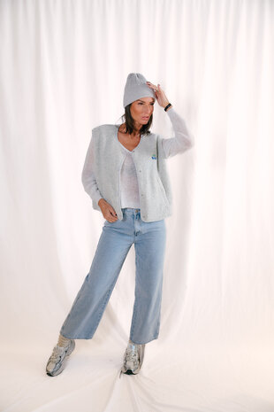 AMERICAN VINTAGE HOK veste sans manches grise AMERICAN VINTAGE HOK veste sans manches grise