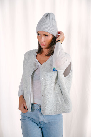 AMERICAN VINTAGE HOK veste sans manches grise AMERICAN VINTAGE HOK veste sans manches grise