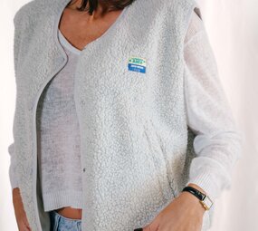 AMERICAN VINTAGE HOK veste sans manches grise