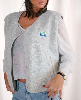 AMERICAN VINTAGE HOK veste sans manches grise