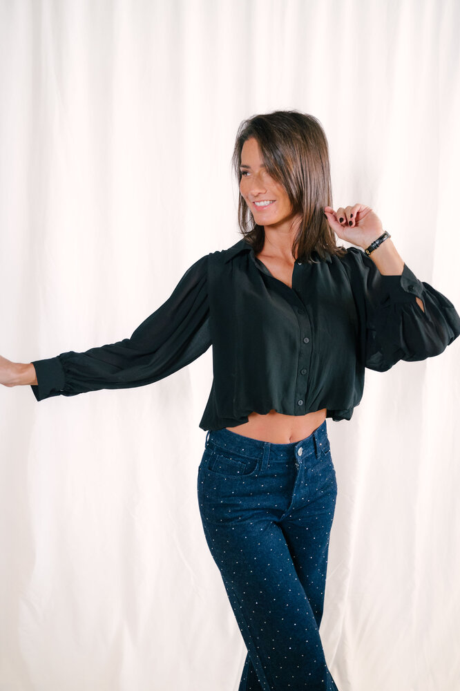 JIYA chemisier noir JIYA chemisier noir