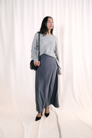 JOIA longue jupe grise