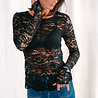 MYRIA blouse en dentelle noire MYRIA blouse en dentelle noire
