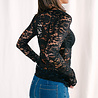 MYRIA blouse en dentelle noire MYRIA blouse en dentelle noire