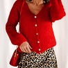 ALENA gilet rouge ALENA gilet rouge