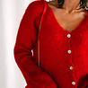 ALENA gilet rouge ALENA gilet rouge