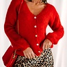 ALENA gilet rouge ALENA gilet rouge