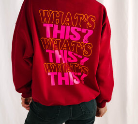 JOYA pull bordeaux