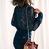 ORLA sac croco bordeaux ORLA sac croco bordeaux
