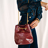 ORLA sac croco bordeaux ORLA sac croco bordeaux