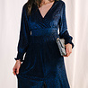 SAMINA longue robe bleue SAMINA longue robe bleue