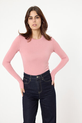 STELLA t-shirt longues manches rose STELLA t-shirt longues manches rose