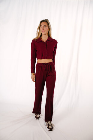 ADILIA gilet bordeaux ADILIA gilet bordeaux