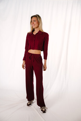 ADILIA gilet bordeaux ADILIA gilet bordeaux