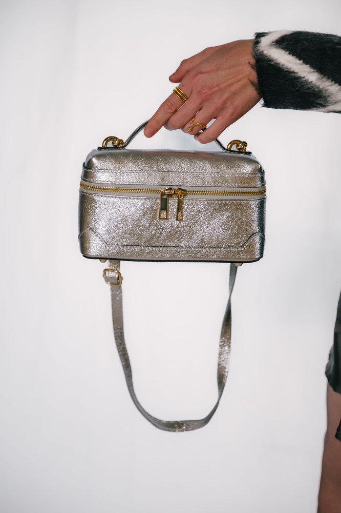 Sac argenté brillant VANITY Sac argenté brillant VANITY